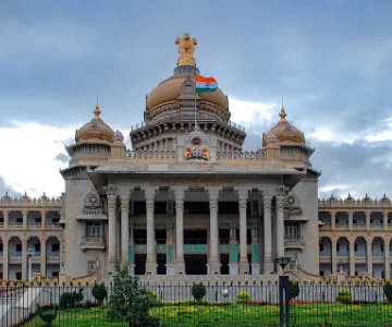 Vidhana Soudha, Bangalore - relocation services from Kakinada to Bangalore