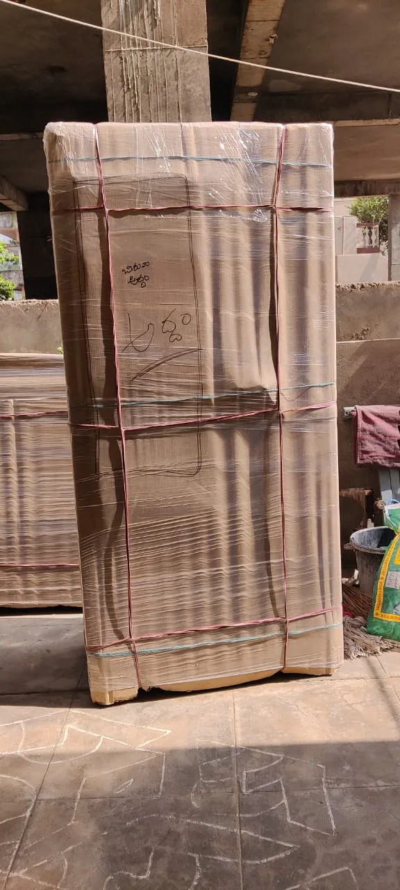 Almirah packed in cardboard for house shifting in Rajahmundry